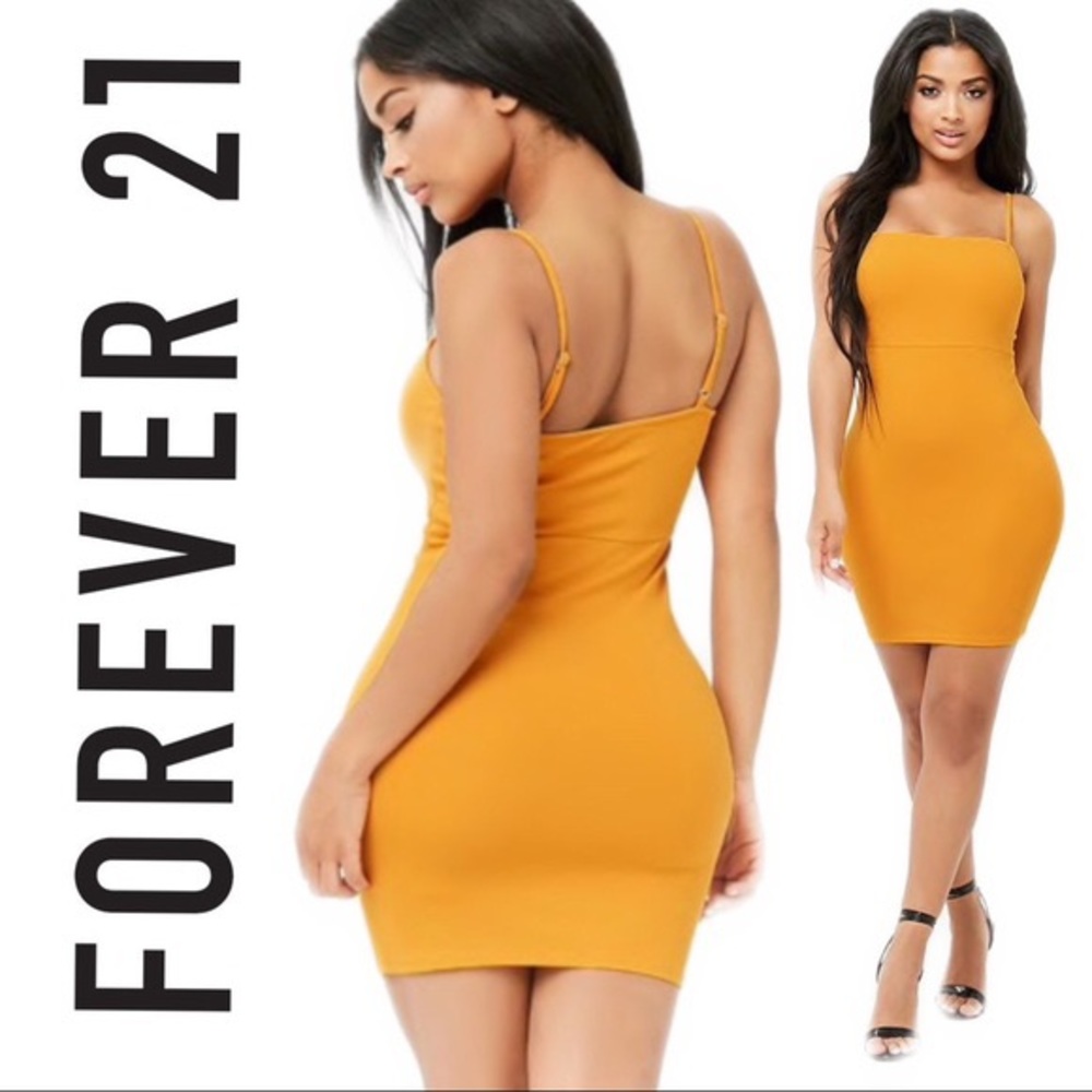 Yellow Bodycon Dress